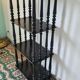 Etagère noir laqué style Napoléon