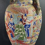 Japanese vase Satsuma circa 1920