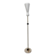 Lampada da terra in ottone e vetro