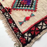 Moroccan Berber rug Azilal vintage 2.54x1.02m