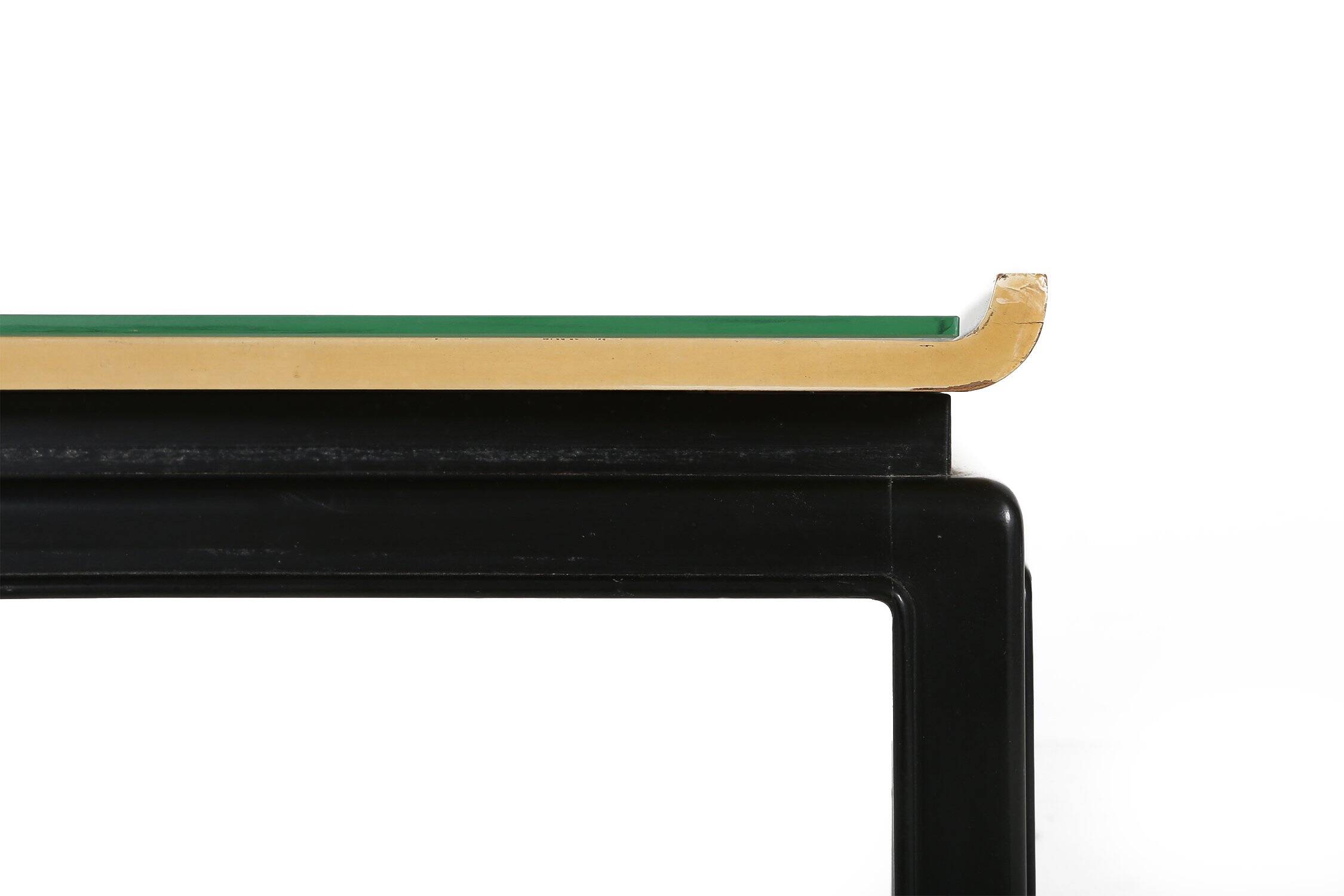 Vintage Belgian Painted Coffee Table by De Coene Frères, 1950s