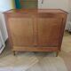 Commode Louis XVI-Bronze-Marqueterie par placage de bois en papillon-1930