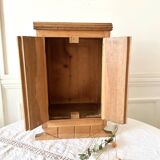 Small wooden storage unit