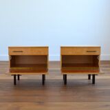 Pair of vintage bedside tables 1960s