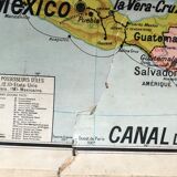 Educational map North America politics June 1950