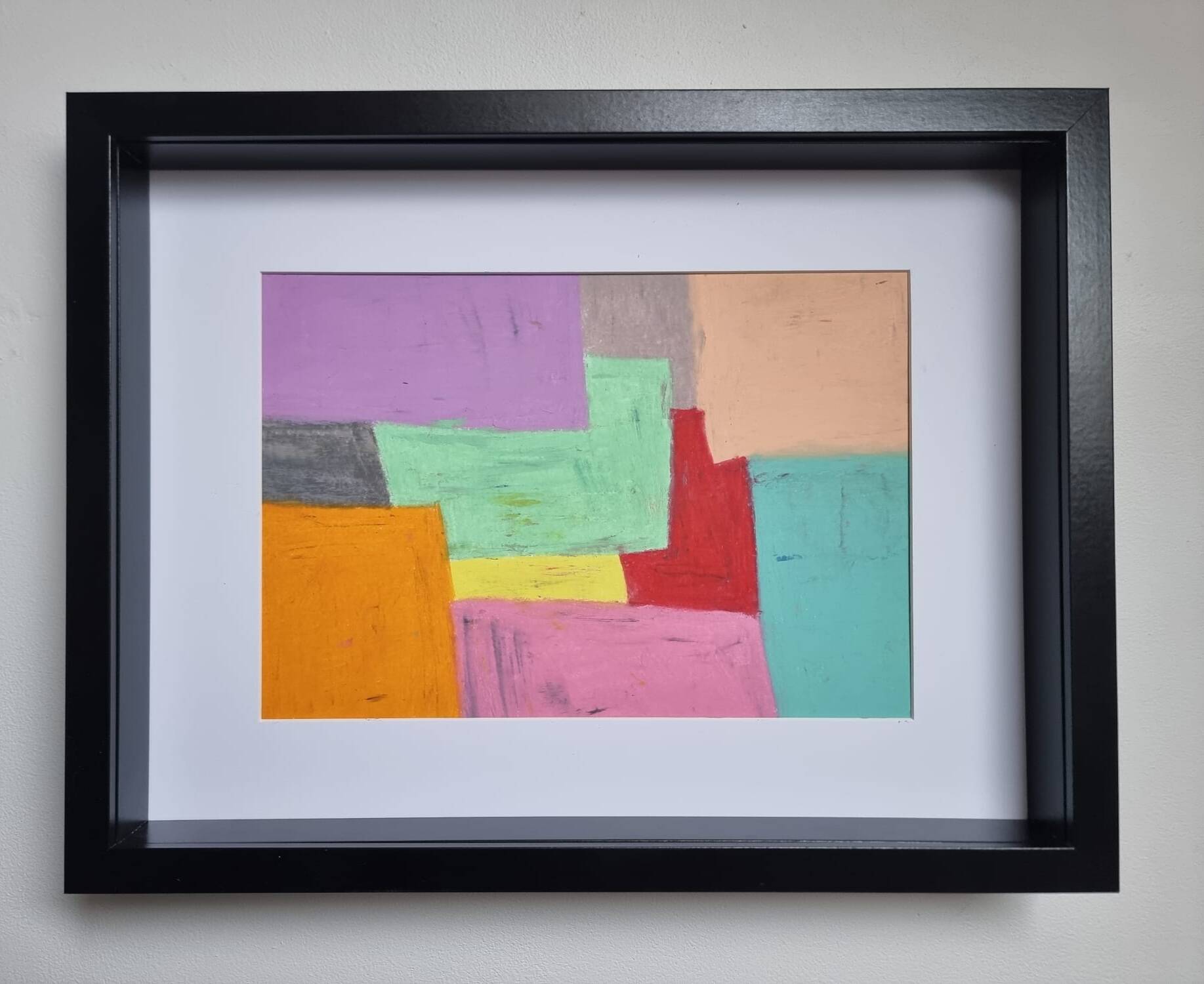 Pastel oil painting