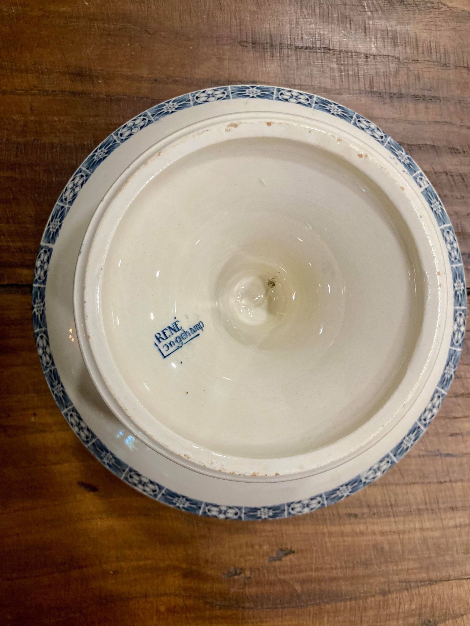 Compotier en Terre de Fer Longchamp model René