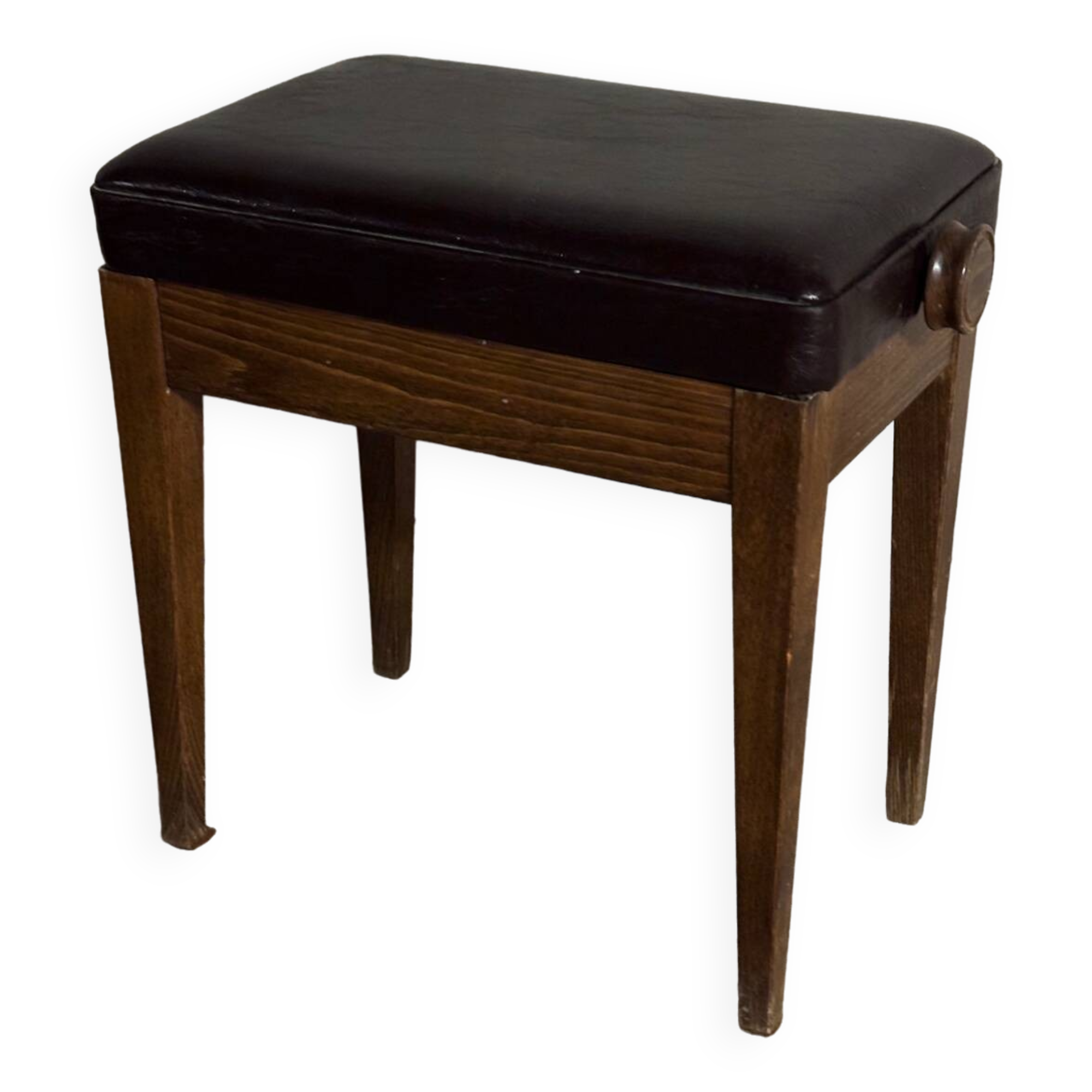 Adjustable piano bench 1960