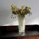 Crystal vase size - Diamond point pattern