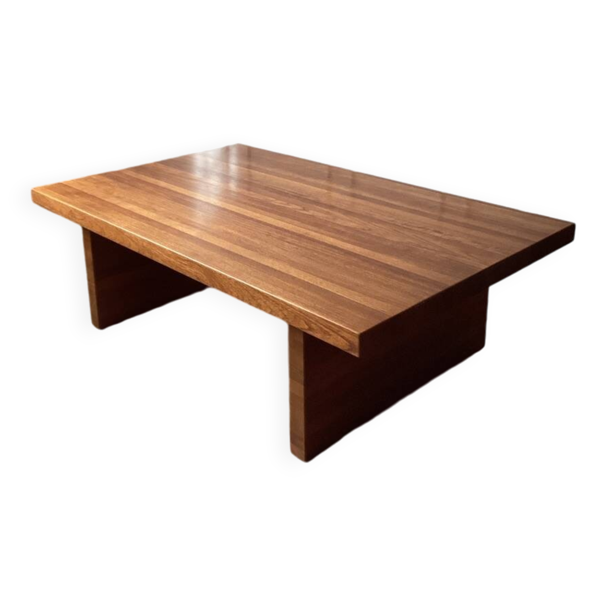 Table basse en bois massif
