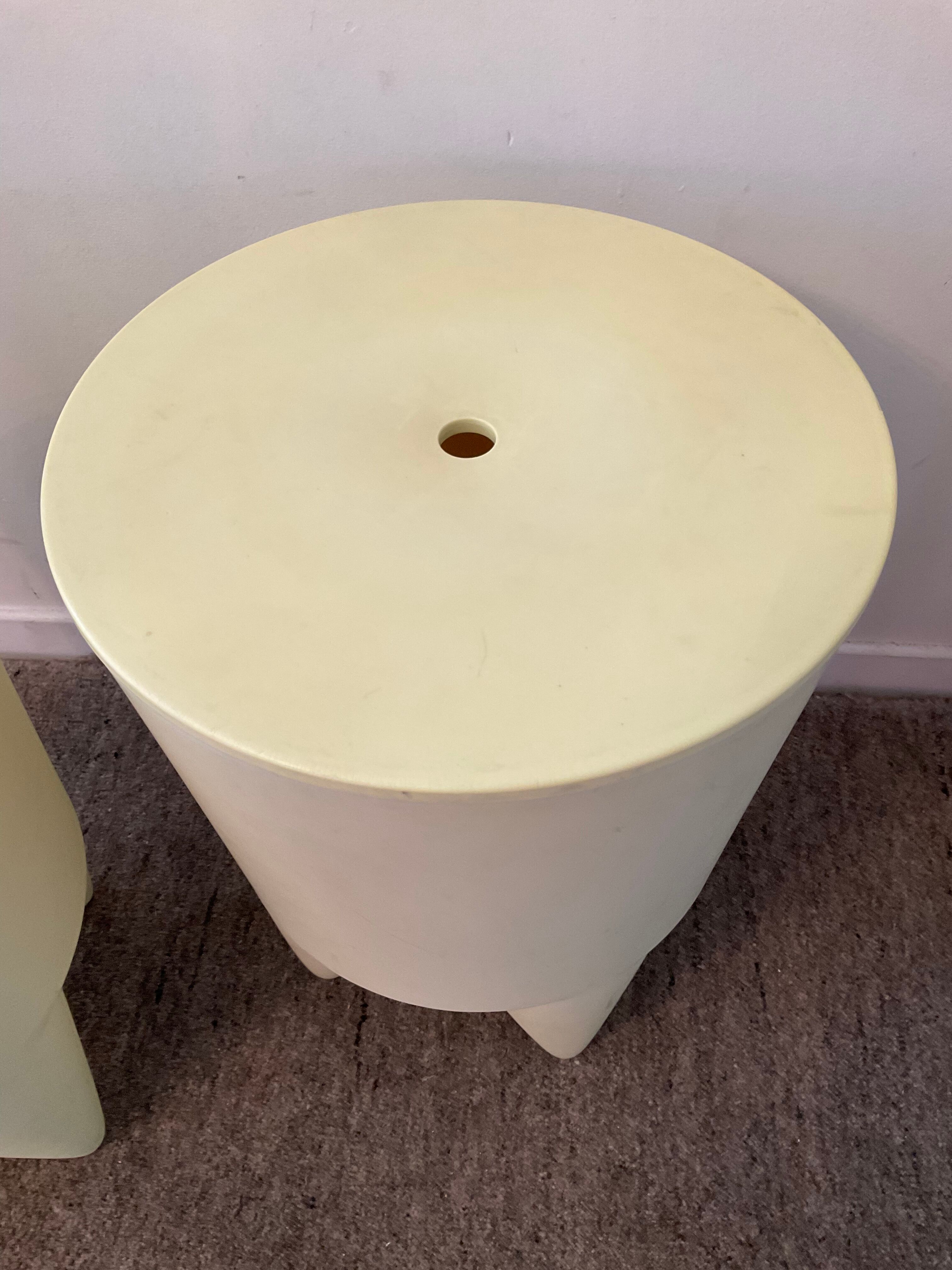 Duo of Bubu stools by Philippe Starck