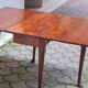 Mahogany drop-leaf table