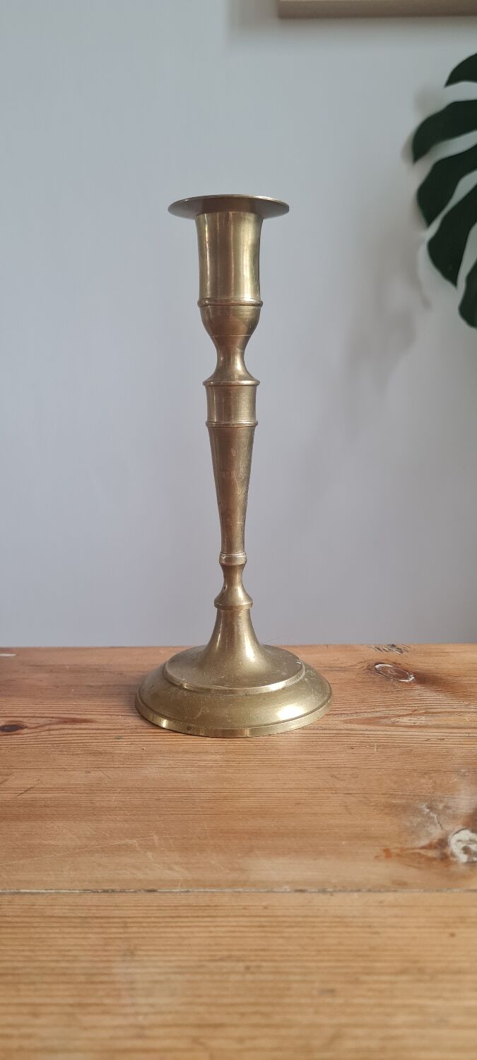 Brass candle holder