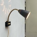 Modern mid-century wall lamp with a swan neck by Aris, Finland, 1950s