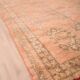 Large Vintage Moroccan Rug 203 x 376 cm, Peach Berber Wool Rug Handmade
