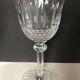 6 glasses of white wine in Saint Louis crystal, Tommy model