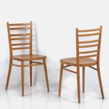 Vintage Dining Chairs (c.1950). 4 Piece Set #3