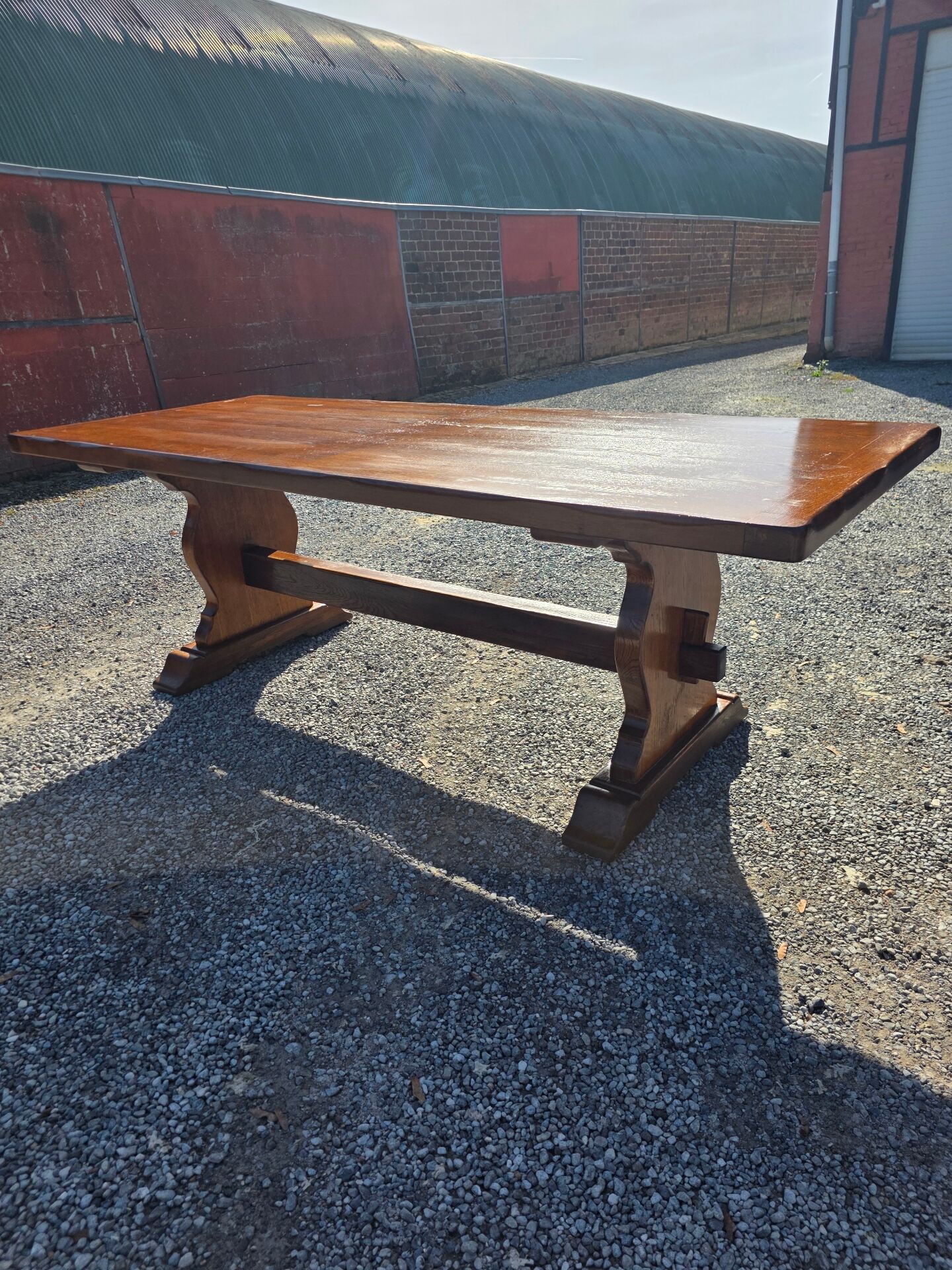 Monastery table in oak