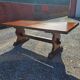 Monastery table in oak