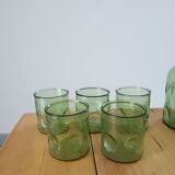 Lot of glasses and bottle