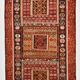 Primitive turkish kilim rug 311x187cm