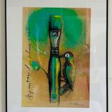 Écran original André François « Argenteuil Plus Vert »