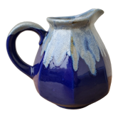 Pitcher slip vase signed Alpho