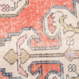 3x6 beige and red carpet rug