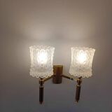 Pair of maison lunel paris france wall lights with 2 lights