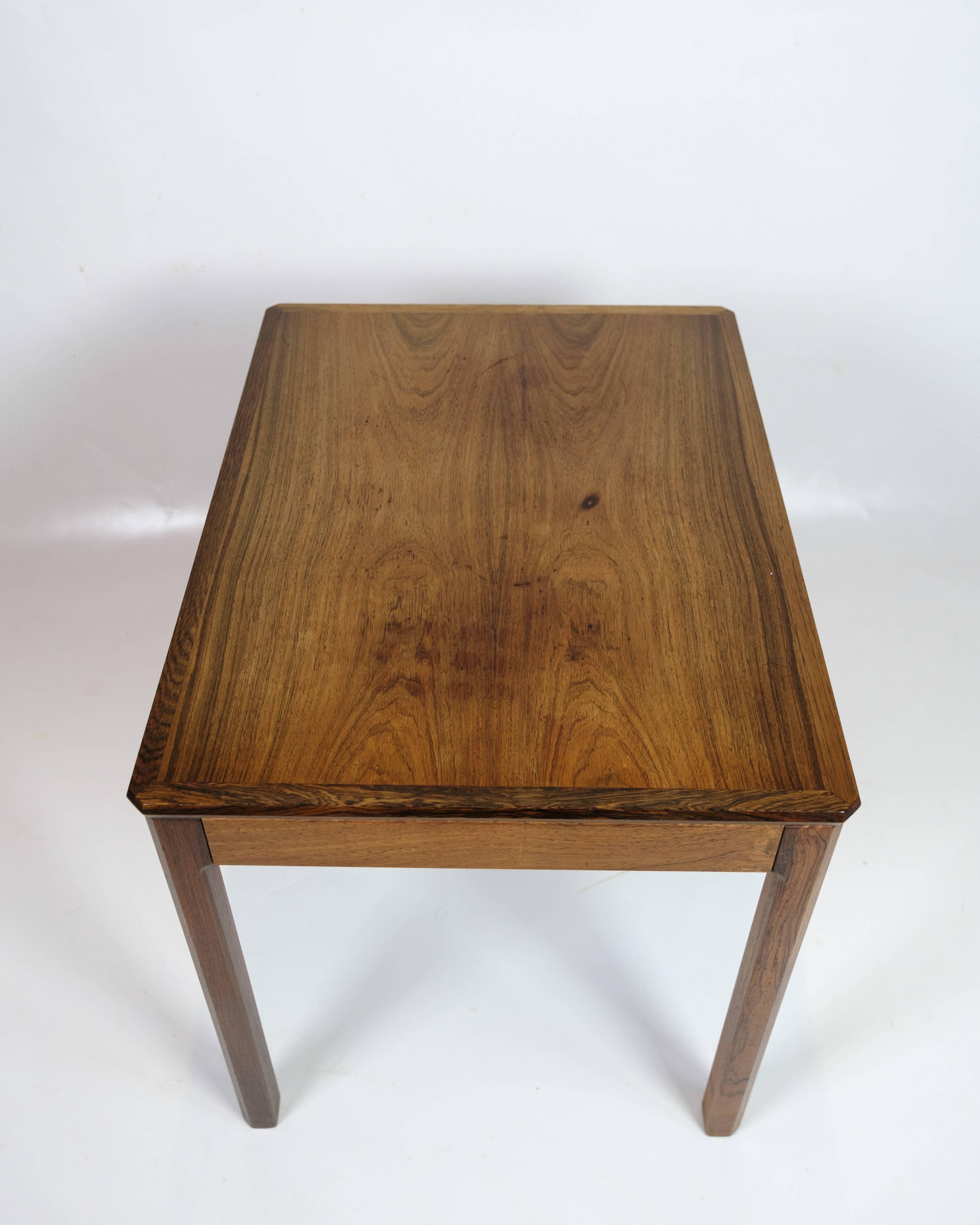 Table d'appoint en palissandre, Danemark années 1960