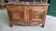 Very Louis XV from the 18th century in walnut with a marble top.