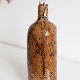 Pyrite stoneware bottle