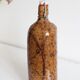 Bouteille en grès pyrité