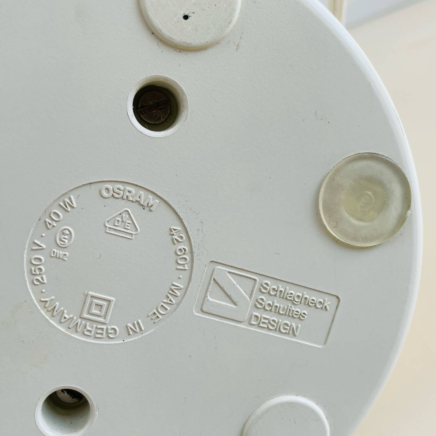 Vintage desk lamp OSRAM / Space Age / design Germany 1970