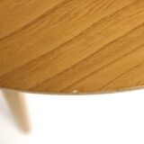 Scandinavian elm coffee table, Sweden, 1940