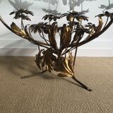 Florentine coffee table Hans Kögl golden metal