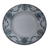 Assiette creuse Terre de fer x Longwy - Pierrefonds