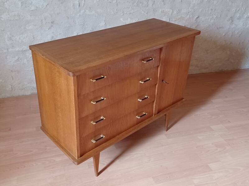 Vintage 1950s buffet sideboard