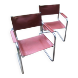 Paire de fauteuils année 70
