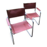 Paire de fauteuils année 70