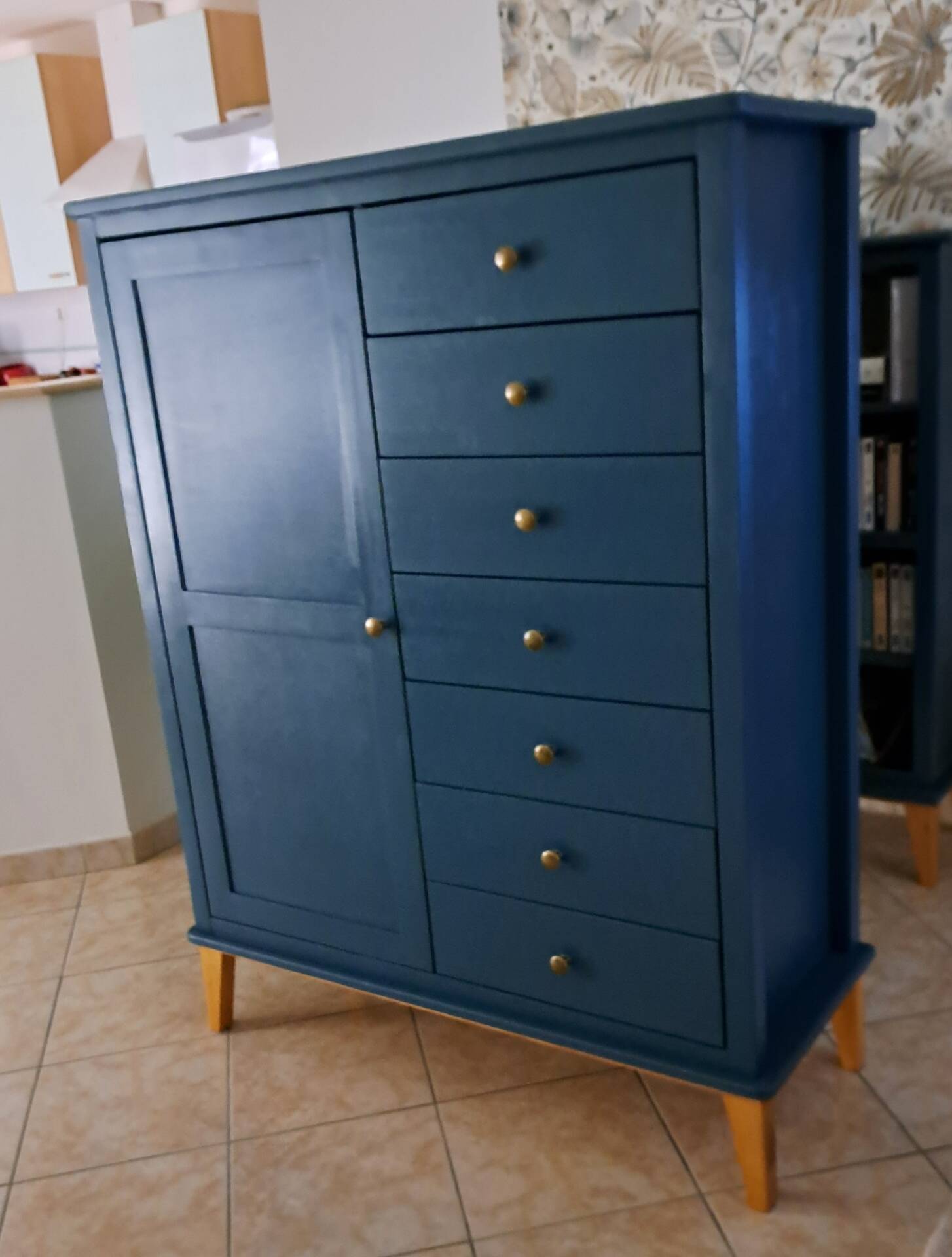 Commode Red Sødgren blue ganne