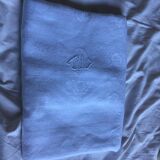 Monogramee damask tablecloth