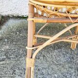 Fauteuil en rotin 1960