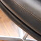 Pair of Pierre Paulin leather armchairs for Artifort 60s