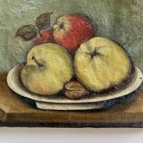 19th century painting "Apples"