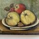 Tableau "Les pommes", XIXème s.