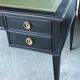 Bureau de dame en bois noirci