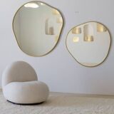 Bossa Nova Gold Contour Mirror Duo