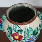 Paire de vases à oreilles Cerart Monaco 1950/1960