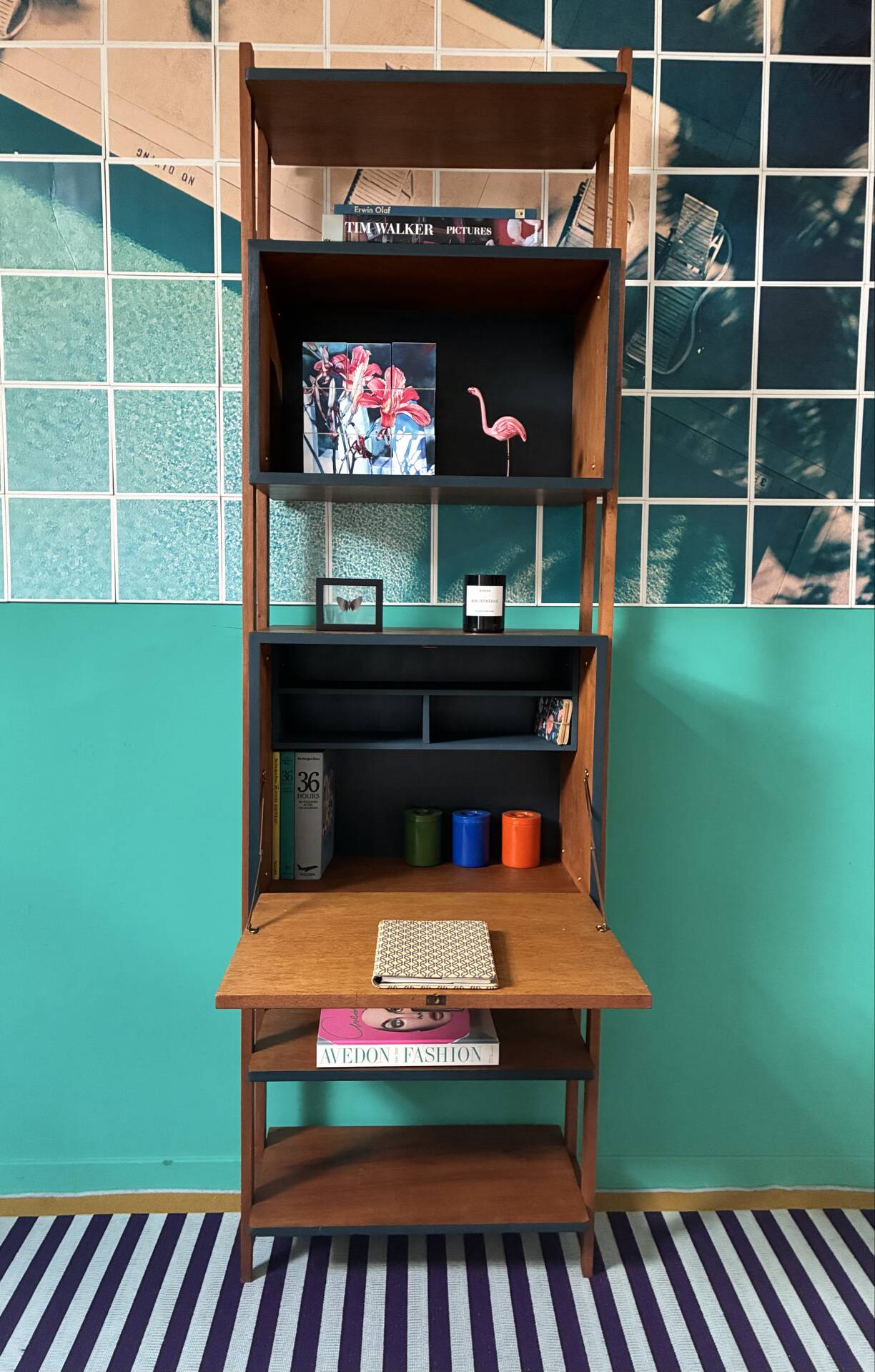 Vintage Scandinavian Library